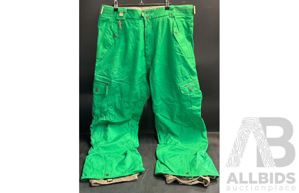 Assorted Snow Pants - Size XL,2 XL, L - Lot of 7