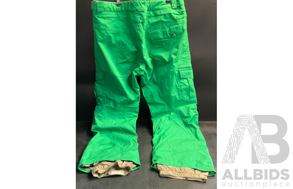 Assorted Snow Pants - Size XL,2 XL, L - Lot of 7