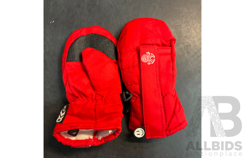 Crane, Quiksilver, Pumpkin Patch Jacket & Country Road Kids Vest  & Assorted Snow Pants, Glove for Kids