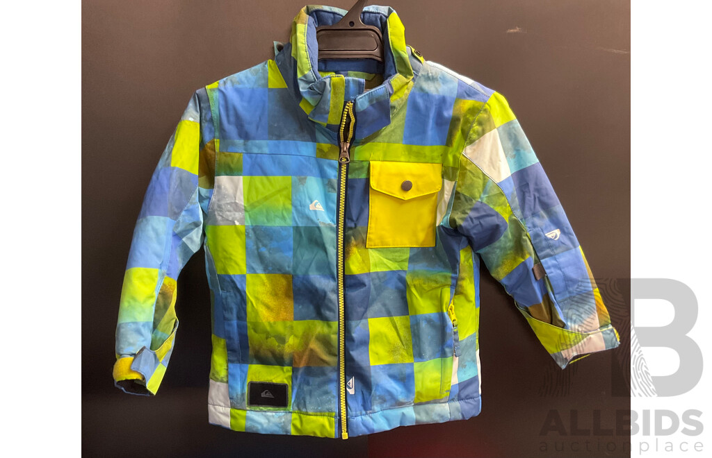 Crane, Quiksilver, Pumpkin Patch Jacket & Country Road Kids Vest  & Assorted Snow Pants, Glove for Kids