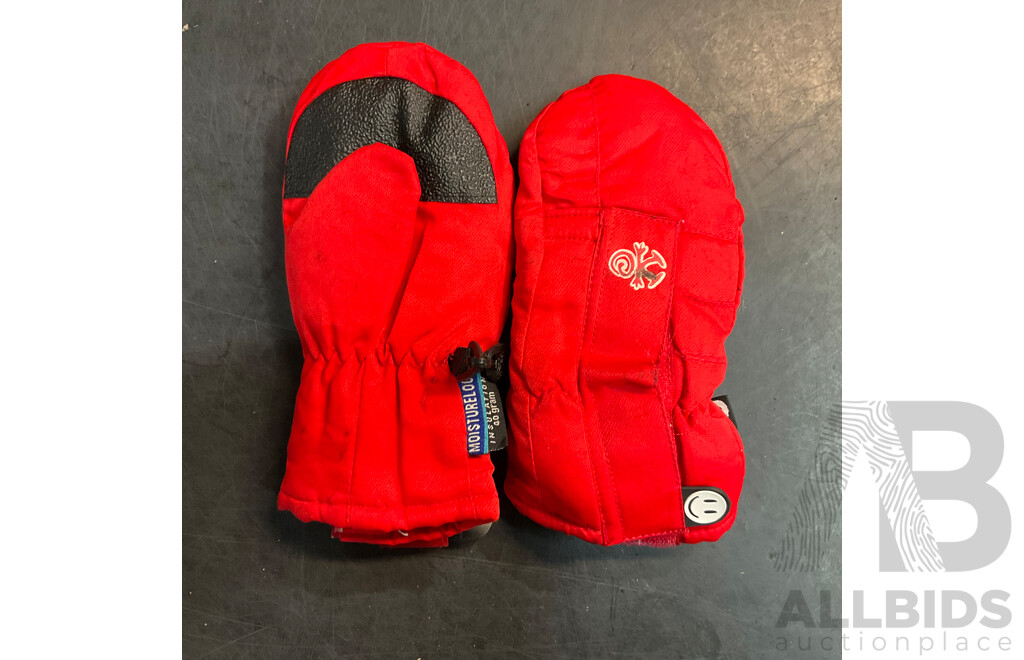 Crane, Quiksilver, Pumpkin Patch Jacket & Country Road Kids Vest  & Assorted Snow Pants, Glove for Kids