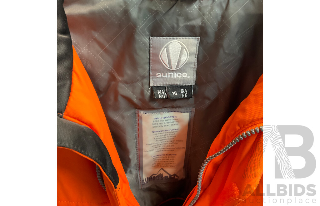 SUNICE(16) Outdoor Expedition(18), Mambo Snow Jacket(10) & Assorted Gloves