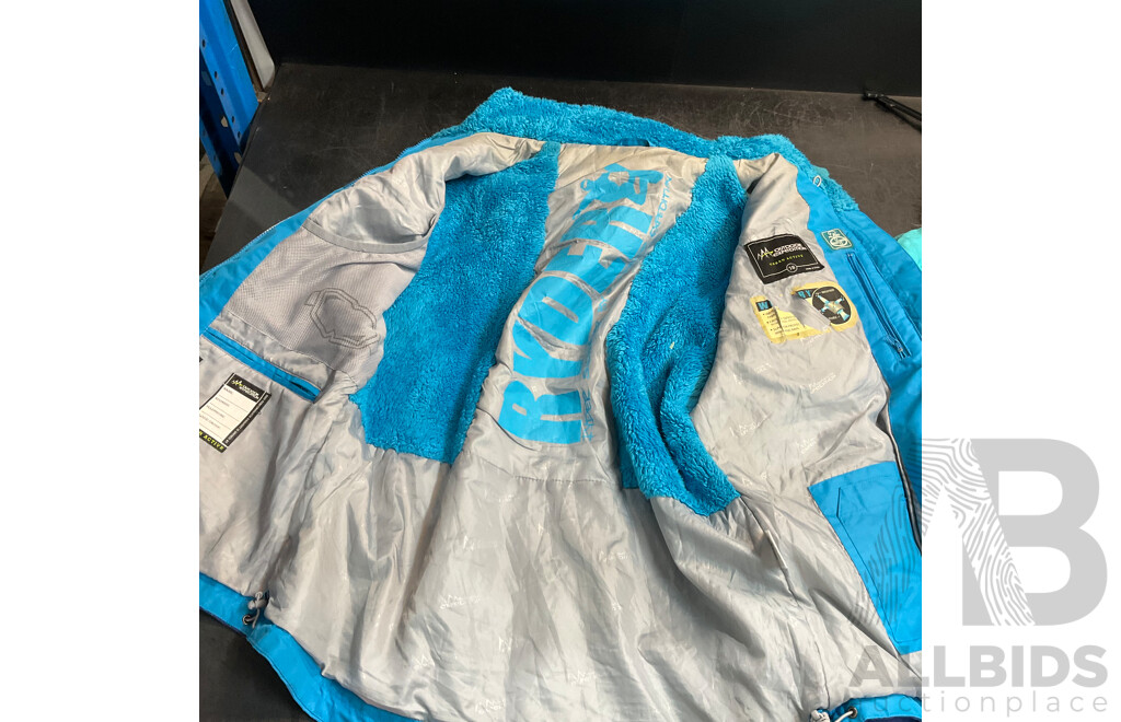 SUNICE(16) Outdoor Expedition(18), Mambo Snow Jacket(10) & Assorted Gloves
