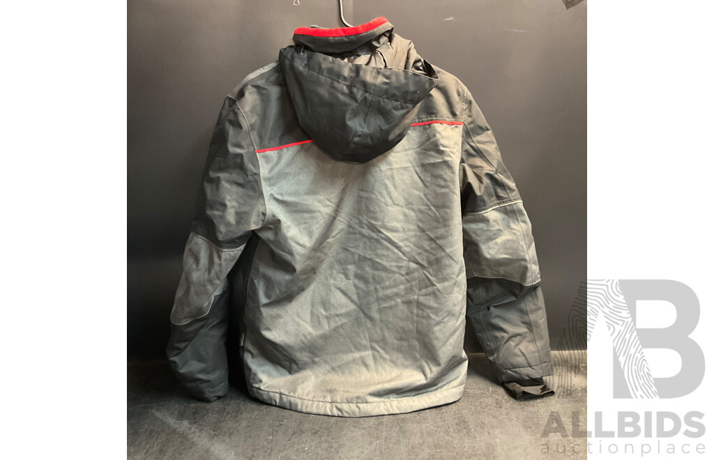 SESSIONS Men's Ridge Size M Jacket  & Crane Men's Jacket & Assorted Ski Goggles, Gloves and Hat