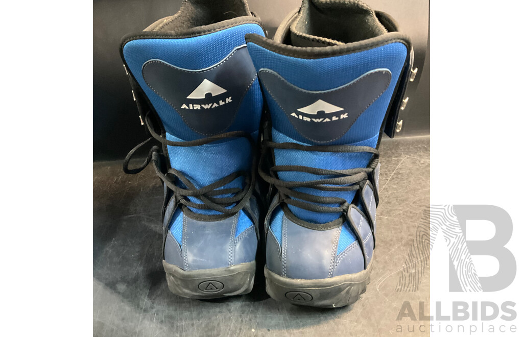 AIRWALK Snow Boots & MOSCHINO Boots & More - Lot of 4