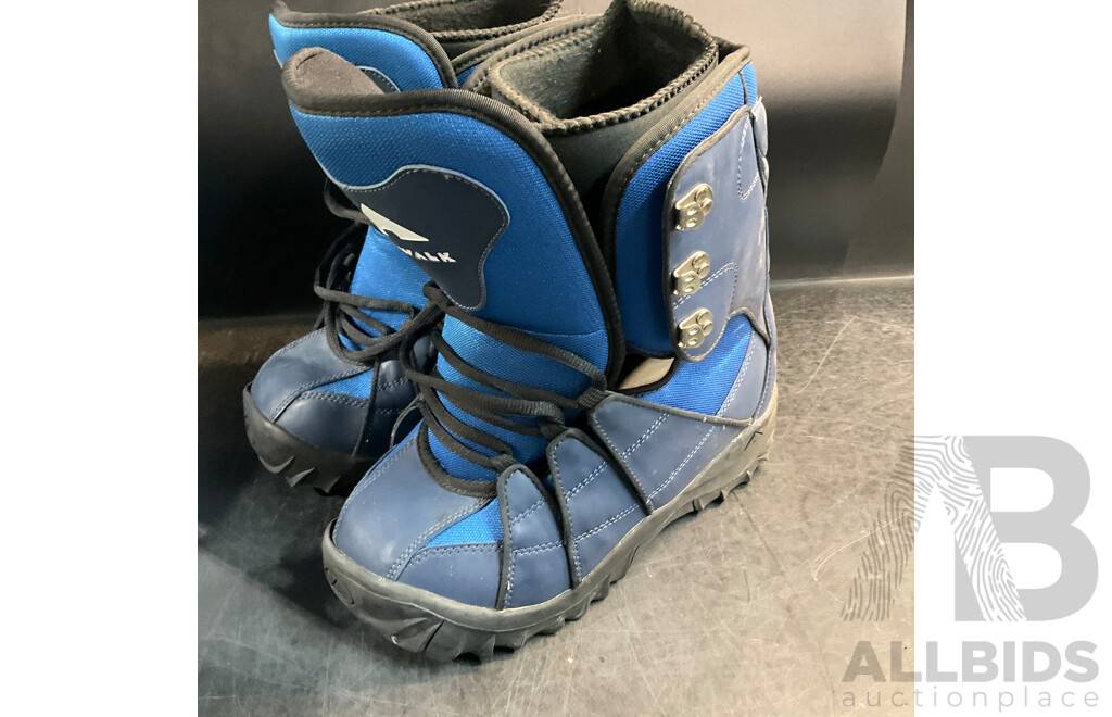 AIRWALK Snow Boots & MOSCHINO Boots & More - Lot of 4