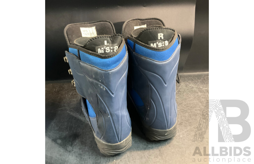 AIRWALK Snow Boots & MOSCHINO Boots & More - Lot of 4