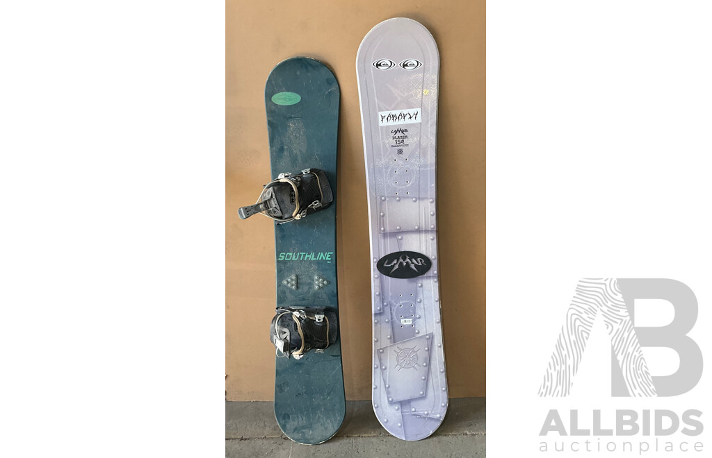 LAMAR Blazer 154 Snow Board & Southline Snow Board