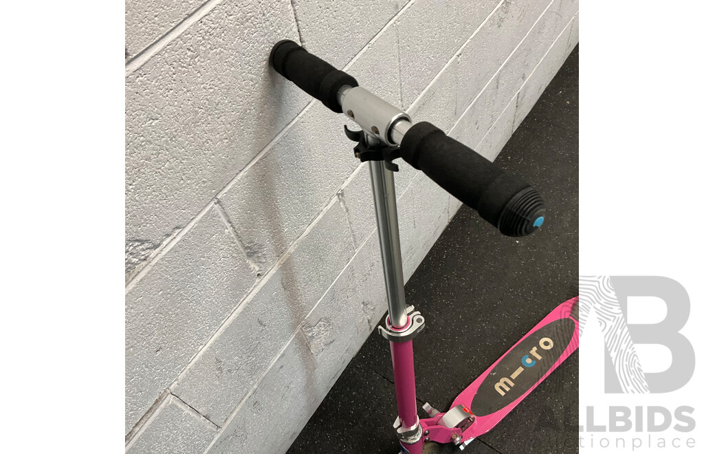 Micro Sprite Pink Scooter for Age 5 to Adult
