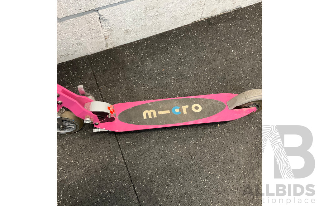 Micro Sprite Pink Scooter for Age 5 to Adult