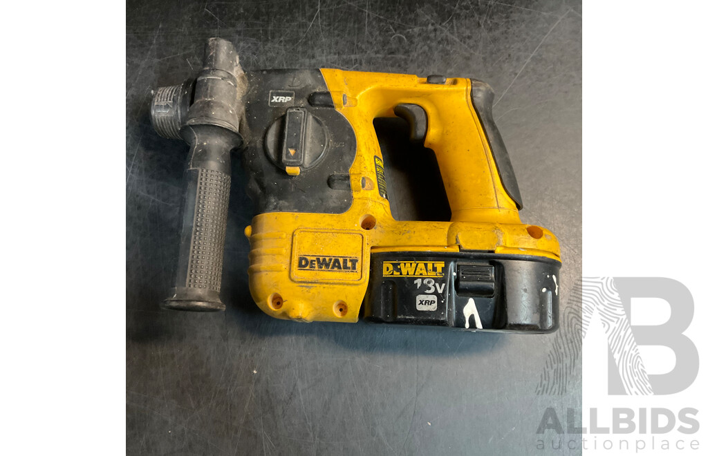 DEWALT DW997Adjustable Clutch Hammer Drill , DC213 Rotary Hammer Drill , DW999 Cordless SDS Drill with 2 Batteies