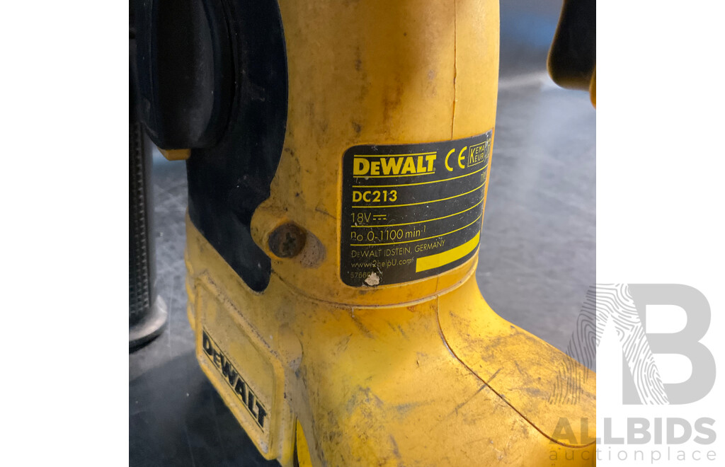 DEWALT DW997Adjustable Clutch Hammer Drill , DC213 Rotary Hammer Drill , DW999 Cordless SDS Drill with 2 Batteies