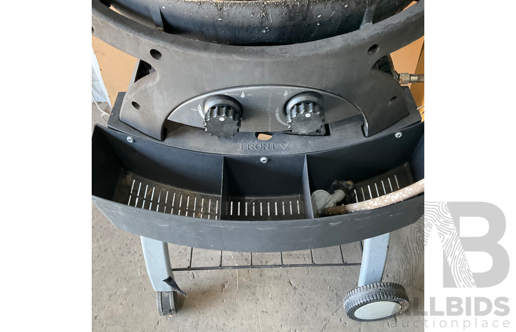 Ziegler & Brown Twin Grill  LPG BBQ