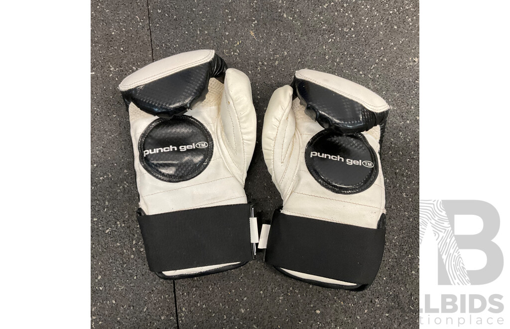 Assorted Boxing Pad, Gloves and More