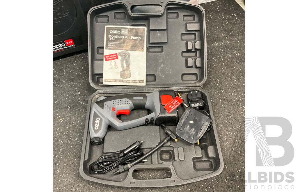 Workzone 8'' Miltre Saw HM80L & Assorted Tools Inclueds OZITO,MAKITA and More