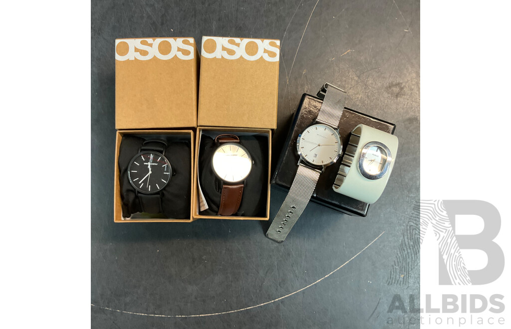 ASOS, Witchery, MIMCO Watches
