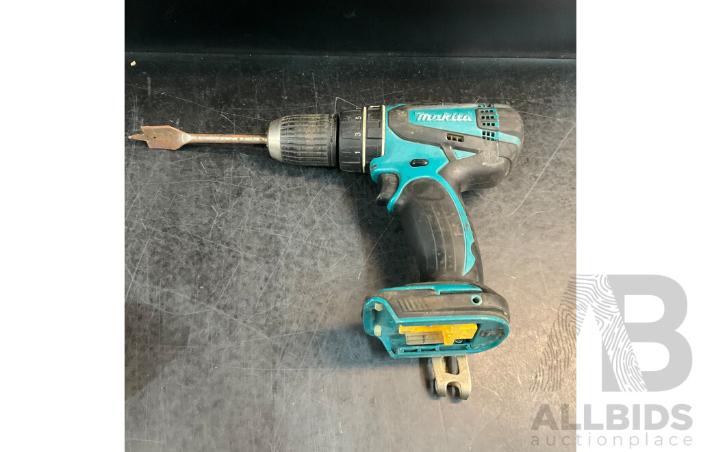Assorted Makita Tools Includes DHP456, DTD146, DC18RC & More