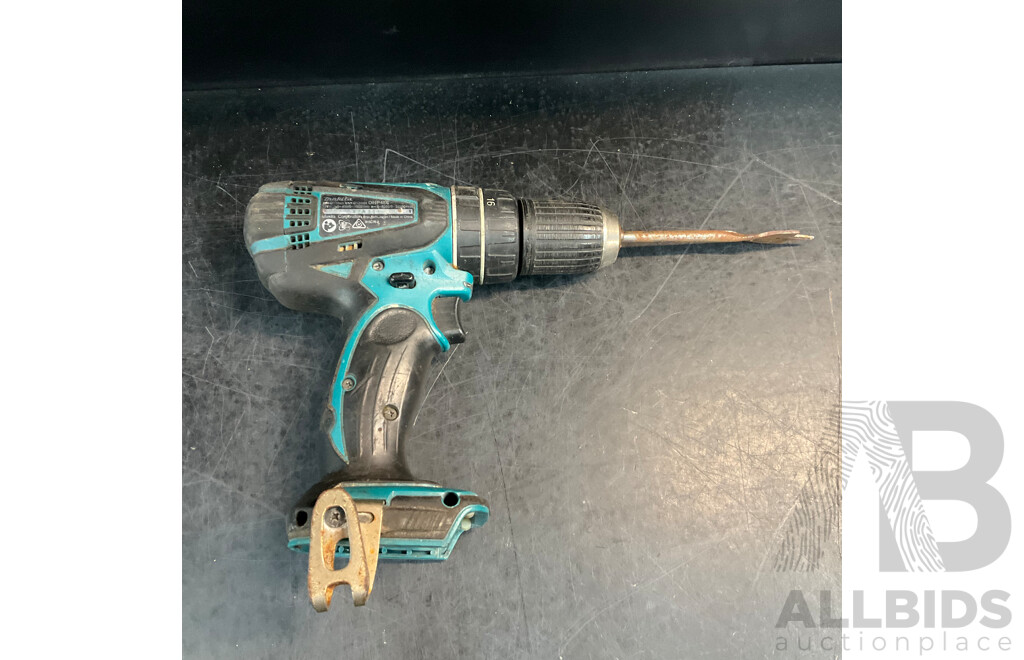Assorted Makita Tools Includes DHP456, DTD146, DC18RC & More