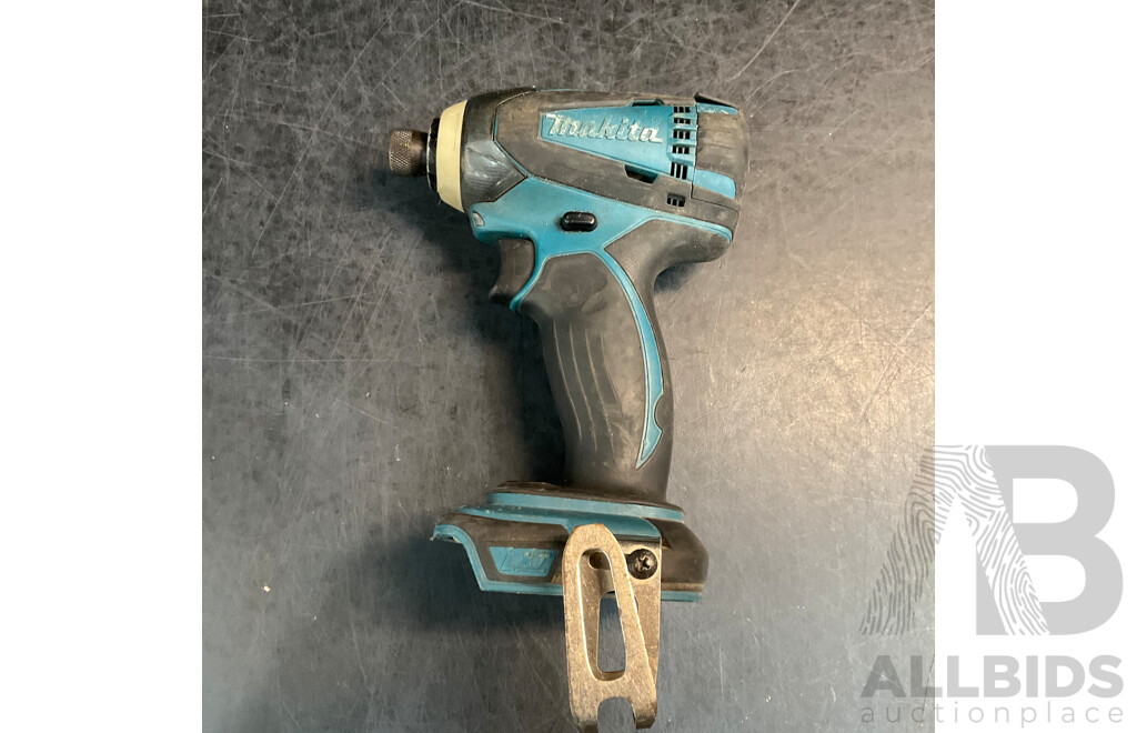 Assorted Makita Tools Includes DHP456, DTD146, DC18RC & More