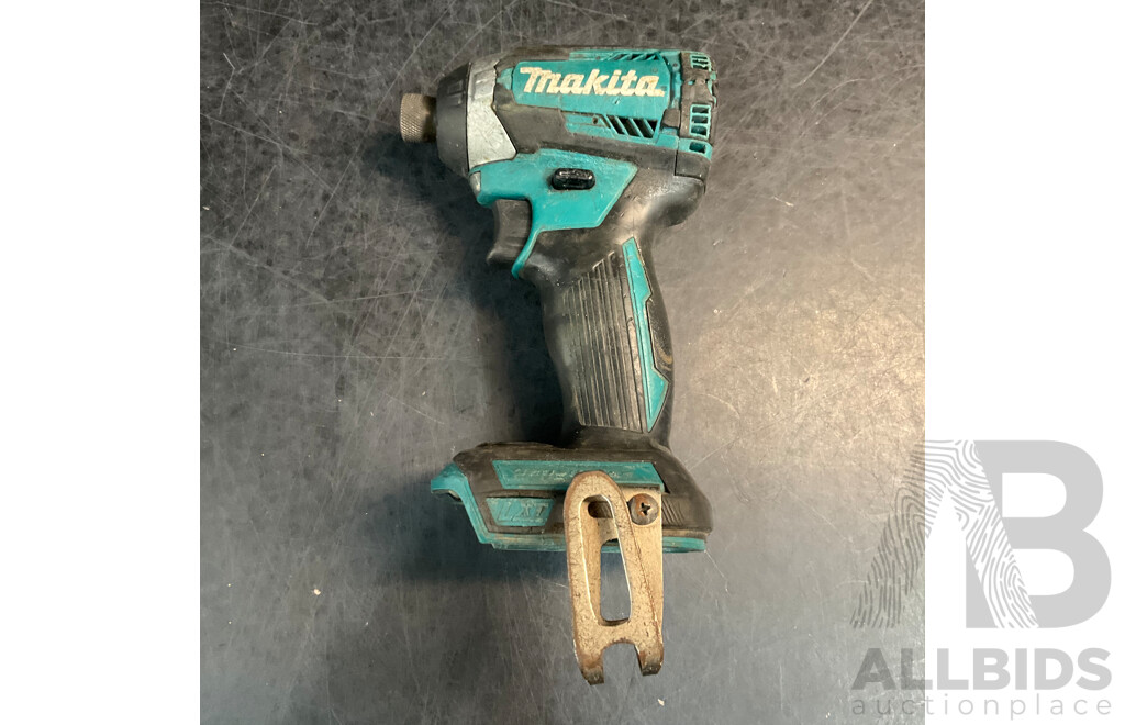 Assorted Makita Tools Includes DHP456, DTD146, DC18RC & More