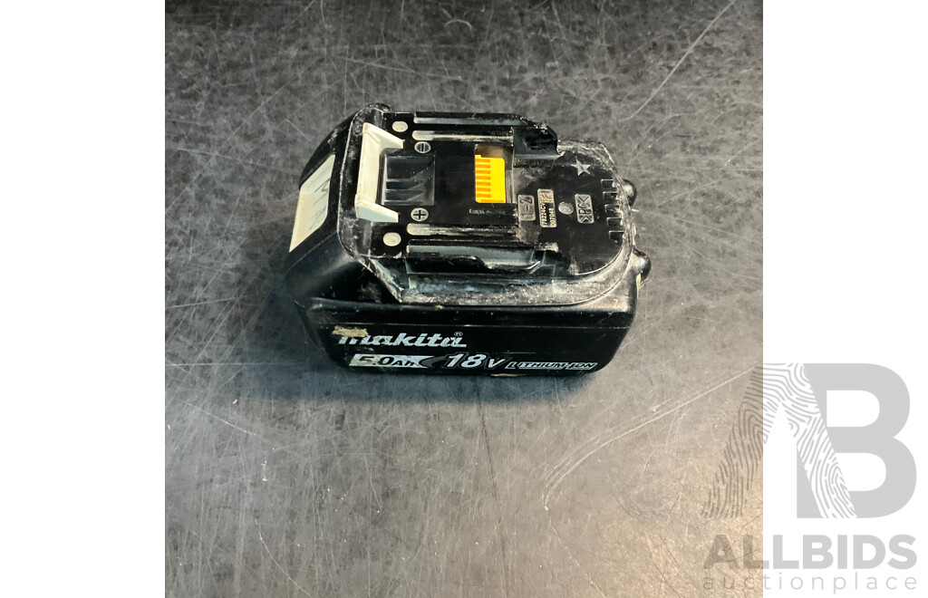 Assorted Makita Tools Includes DHP456, DTD146, DC18RC & More