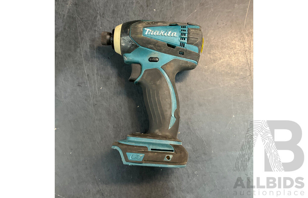 Assorted Makita Tools Includes DHP459, DTD146, DC18SD & More