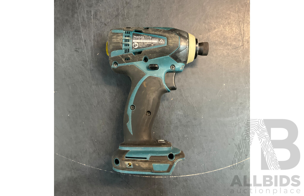 Assorted Makita Tools Includes DHP459, DTD146, DC18SD & More