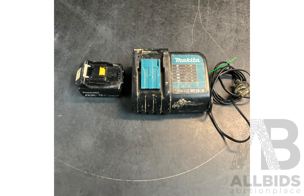 Assorted Makita Tools Includes DHP459, DTD146, DC18SD & More