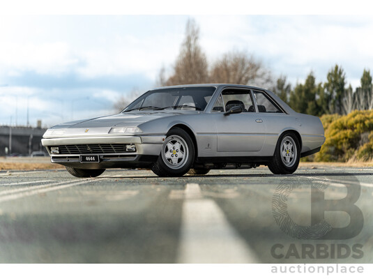 01/1986 Ferrari 412 A Tipo F101 EL 2d Coupe Argento Fer Silver V12 4.9L - Hong Kong Import