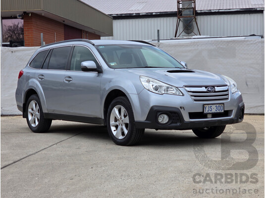 8/2013 Subaru Outback 2.0D MY13 4d Wagon Ice Silver Metallic Turbo Diesel 2.0L