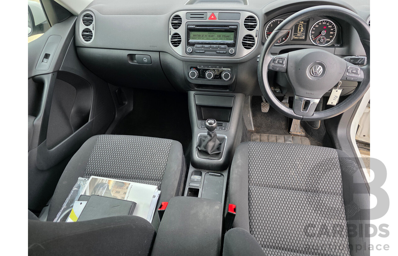 9/2010 Volkswagen Tiguan 103 TDI 5NC MY10 4d Wagon White 2.0L