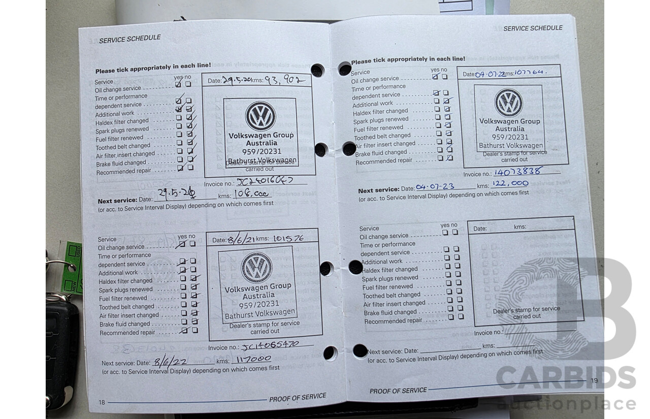 9/2010 Volkswagen Tiguan 103 TDI 5NC MY10 4d Wagon White 2.0L