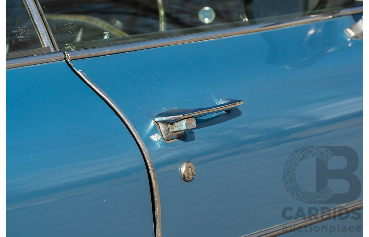 01/1975 Oldsmobile Ninety-Eight 98 Luxury 4d Sedan Specter Blue / White Vinyl V8 455ci V8 7.5L
