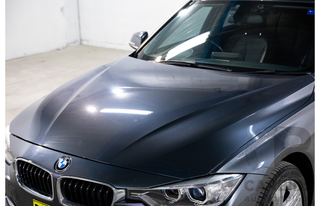 6/2012 BMW 320d Sport Line F30 4d Sedan Mineral Grey Metallic Turbo Diesel 2.0L