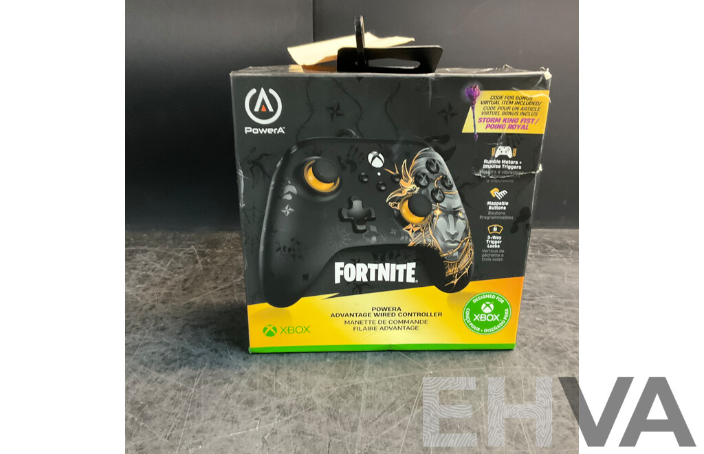 Power a Fortnite Advantage Wired Controller