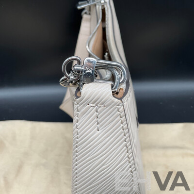 Beige Lady's Shoulder Bag Branded Louis Vittion