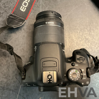 Canon EOS 700D with EF-S 18-55mm is STM Kit Digital Camera