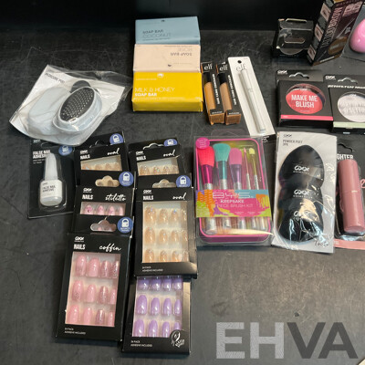 Assorted of Make Up & Nail Tools & More