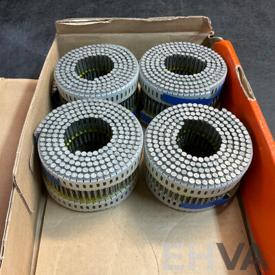 Paslode Coil Nails - Total 1600 Nails