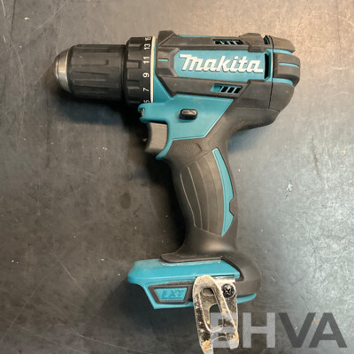 2x Makita Tool Box Contents DDF482 Driver Drill & Assorted Hardware, Screws and More