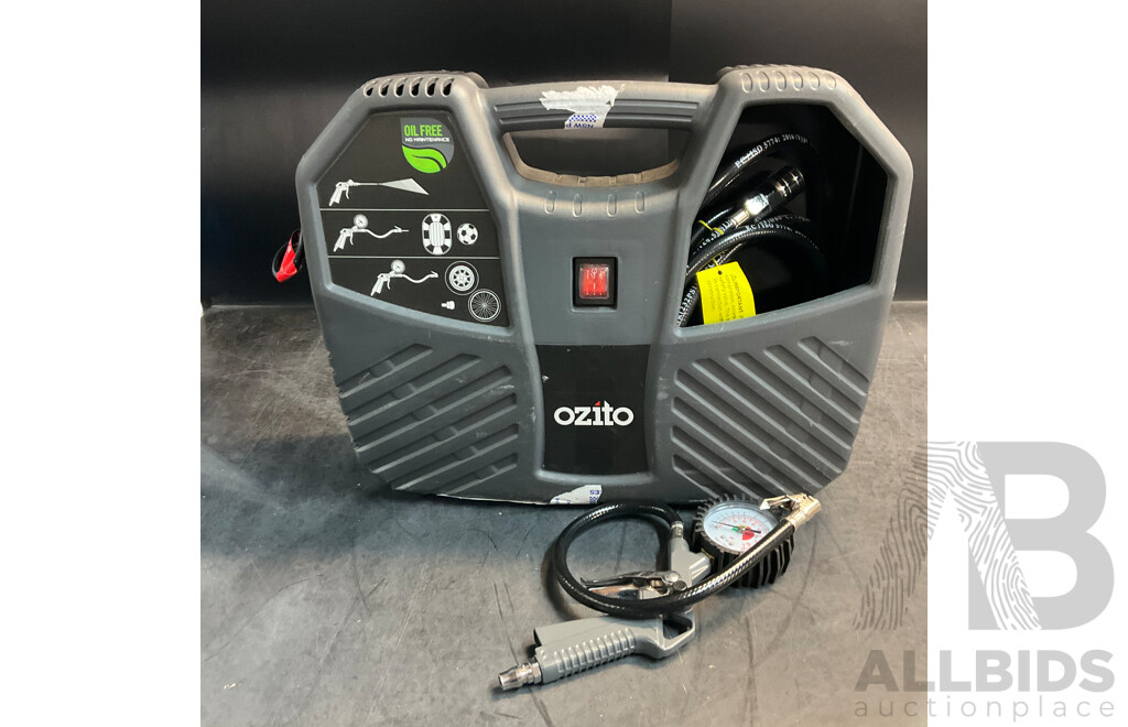 OZITO ACK100 Inflate-It Compressor Kit