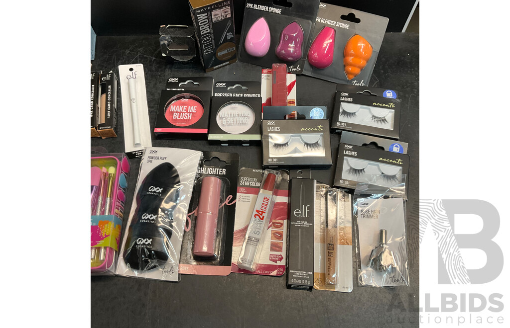 Assorted of Make Up & Nail Tools & More