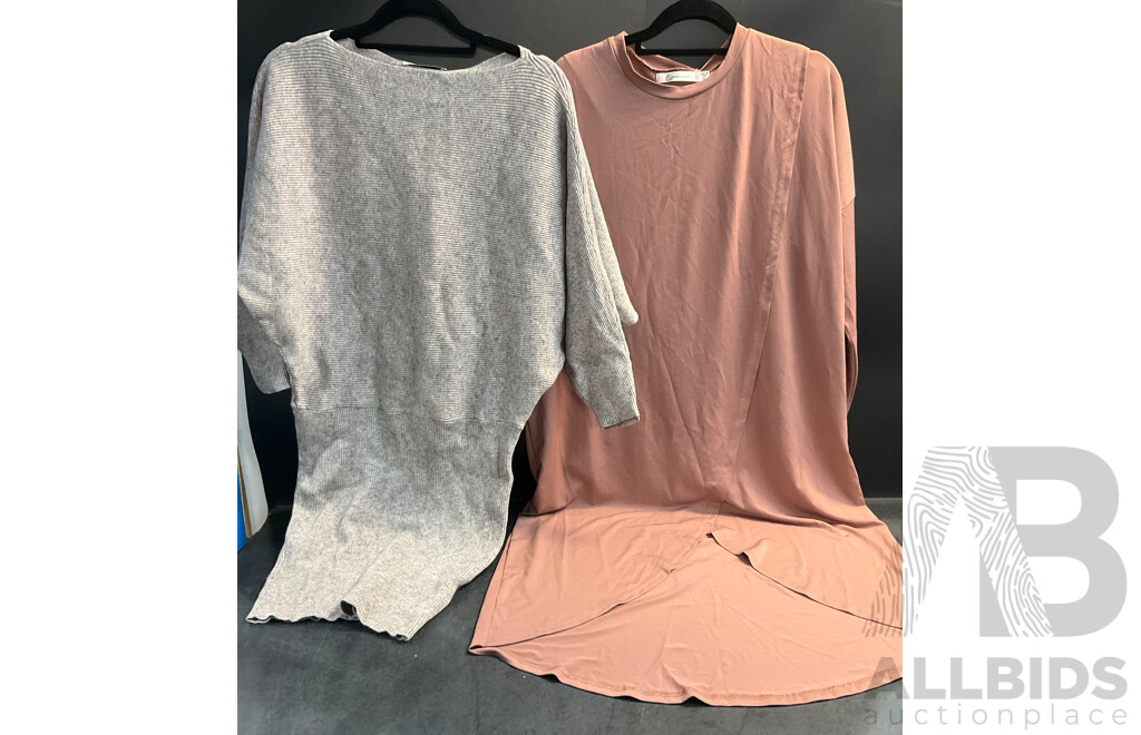 Lorraine Size 8 Swing Top & EBBY ANDI Size S Knitwear