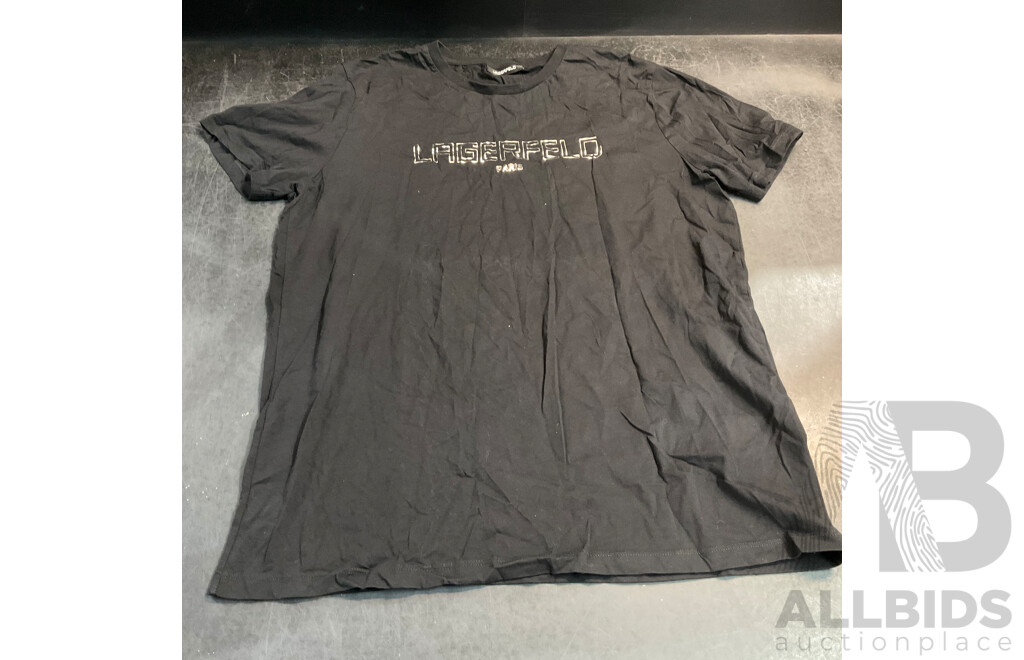 Largerfeld, the North Face, Stussy T Shirt - Size M & XL - Lot of 3