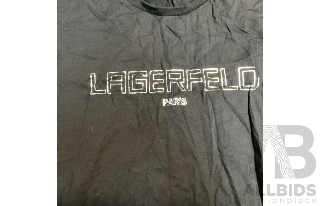 Largerfeld, the North Face, Stussy T Shirt - Size M & XL - Lot of 3