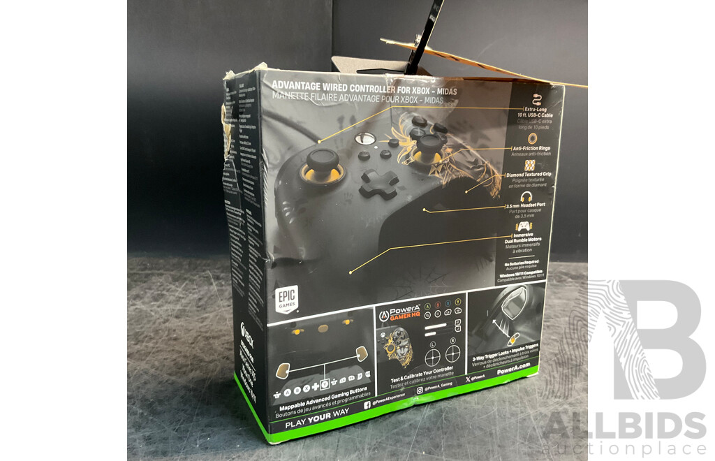 Power a Fortnite Advantage Wired Controller