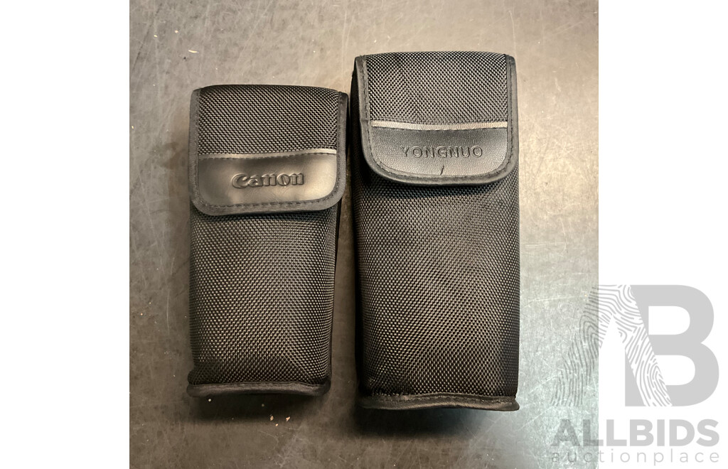 CANON 430EX II Flashlight & Yongnuo YN560 II for Canon