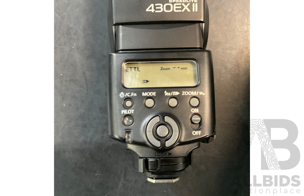 CANON 430EX II Flashlight & Yongnuo YN560 II for Canon