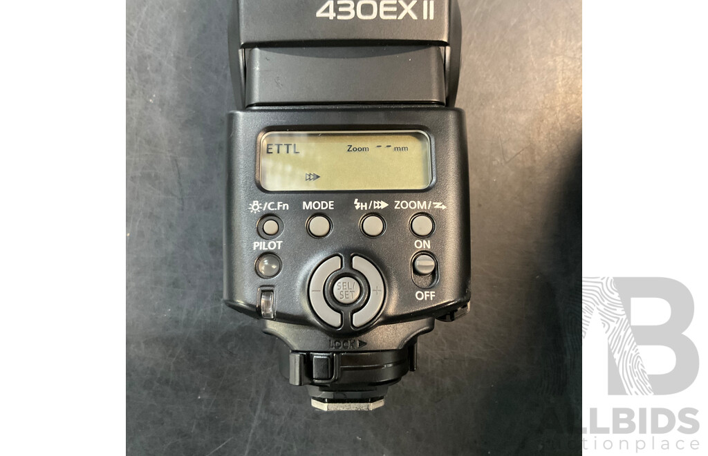 CANON 430EX II Flashlight & Yongnuo YN560 II for Canon