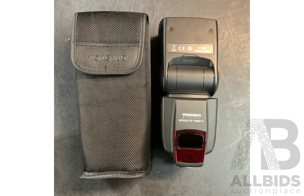 CANON 430EX II Flashlight & Yongnuo YN560 II for Canon